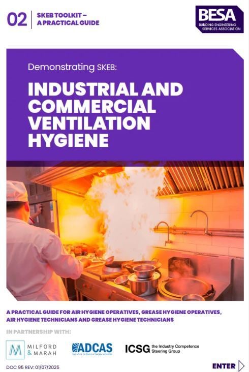 BESA SKEB Toolkit_Industrial and Commercial Ventilation Hygiene