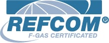 Refcom F Gas Certificated - Blue