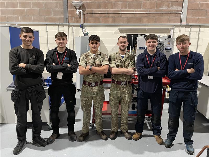 WorldSkills UK competitors