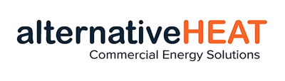 Alternative Heat logo representing MEP and offsite fabrication services
