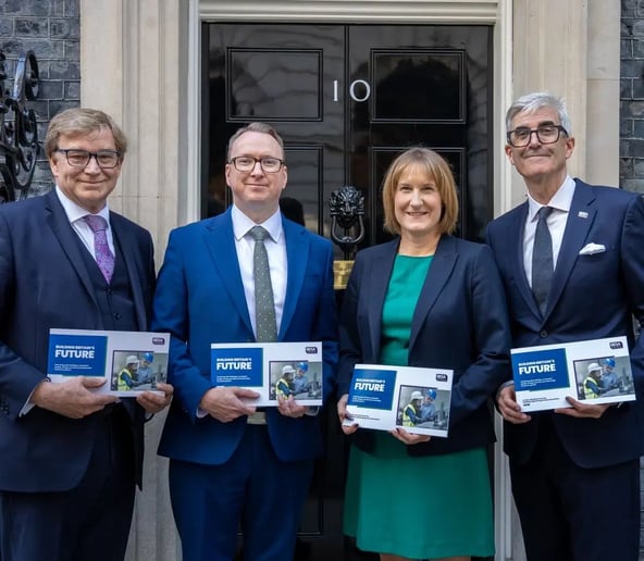 Presenting the BESA Manifesto, Building Britain's Future, to 10 Downing Street