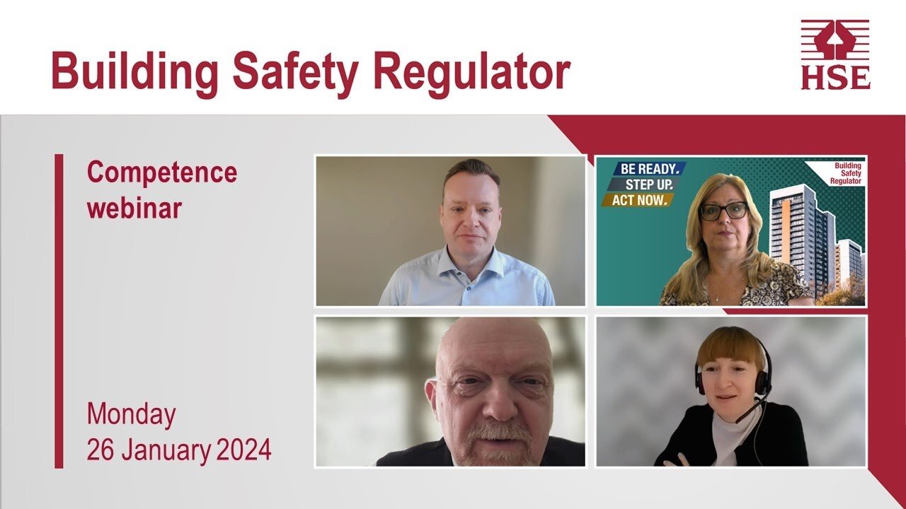Building Safety Regulator webinars