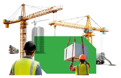 Building Safety Act compliance process with construction cranes and site workers