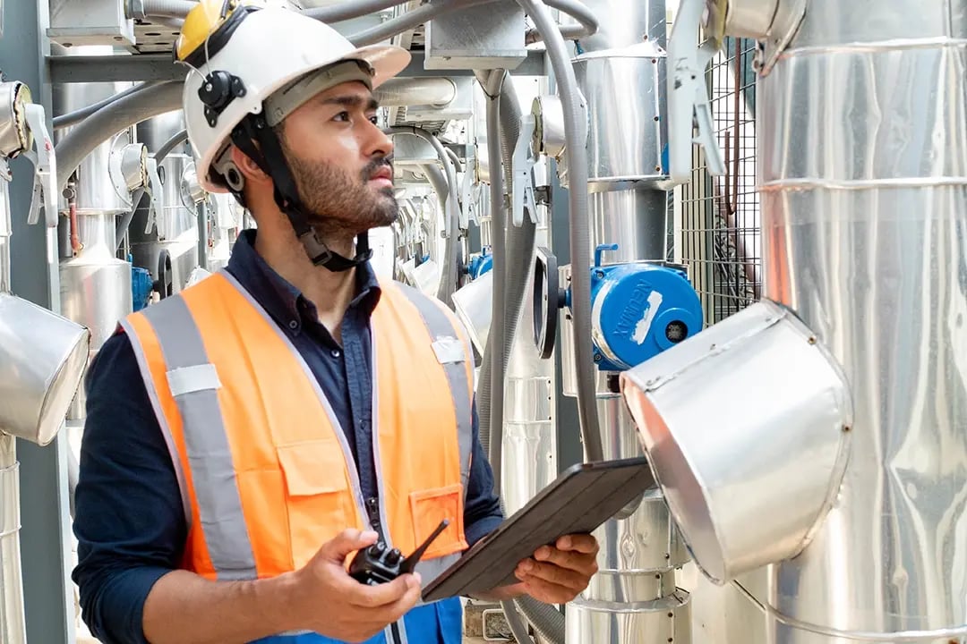 An engineer representing the Heat Network Technical Assurance Scheme An engineer representing the Heat Network Technical Assurance Scheme