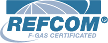 Refcom F Gas Certificated - Blue