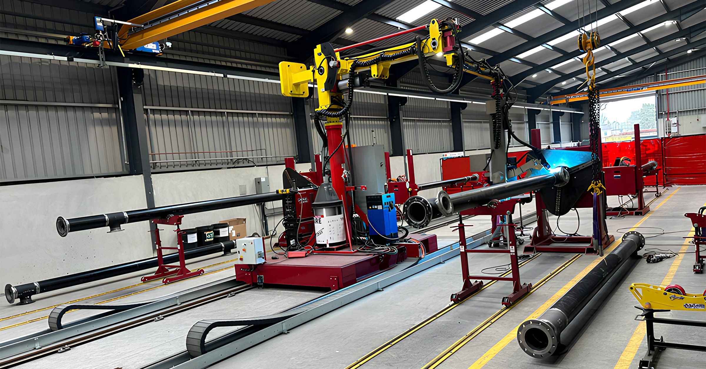 Automated spool welding at Alternative Heat using Novarc’s SWR system