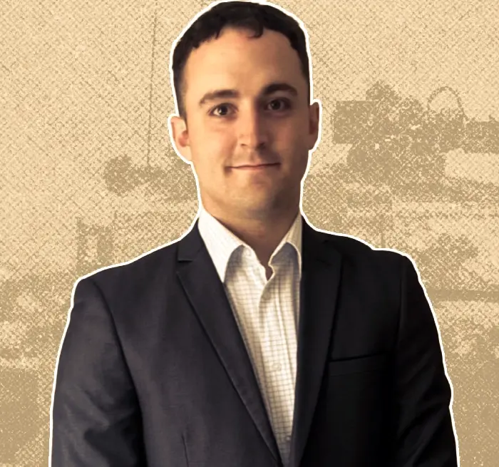 Dominic Simmons, who left the British Army and became a project manager